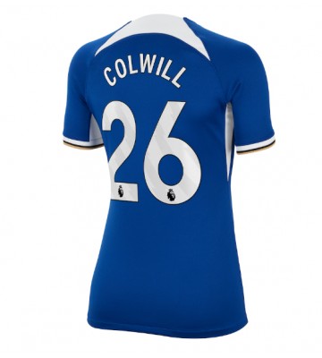 Chelsea Levi Colwill #26 Hjemmebanetrøje Dame 2023-24 Kort ærmer